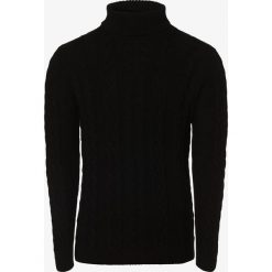 Solid - Sweter męski – Forrest, czarny. Czarne swetry męskie Solid, m, z dzianiny, z golfem. Za 229,95 zł.
