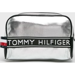 Tommy Hilfiger - Kosmetyczka. Szare kosmetyczki męskie marki TOMMY HILFIGER, z poliesteru, duże. Za 199,90 zł.