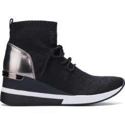 Michael Kors Skyler Tenisówki Czarny. Czarne trampki i tenisówki damskie Michael Kors, bez wzorów, z materiału, bez zapięcia. Za 821,95 zł.