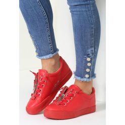 Czerwone Sneakersy One You Love. Czerwone buty sportowe damskie marki vices, ze skóry. Za 69,99 zł.