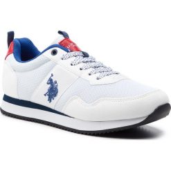 Sneakersy U.S. POLO ASSN. - Talbot3 NOBIL4215S8/HN3 Whi. Białe sneakersy męskie U.S. Polo Assn., na co dzień, bez wzorów, ze skóry ekologicznej, klasyczne, bez zapięcia. W wyprzedaży za 199,00 zł.