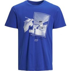 Jack&Jones Koszulka męska Zine Tee Ss Crew szyi Slim surfowanie po sieci (rozmiar M). Koszulki męskie Jack&Jones, m, bez wzorów, bez kołnierzyka, bez rękawów. W wyprzedaży za 44,00 zł.