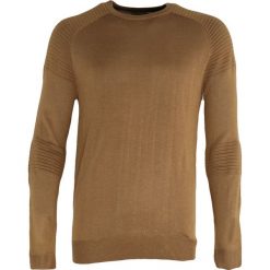 Brązowy Sweter Sure To Fall. Brązowe swetry klasyczne męskie Born2be, l, z okrągłym kołnierzem. Za 64,99 zł.