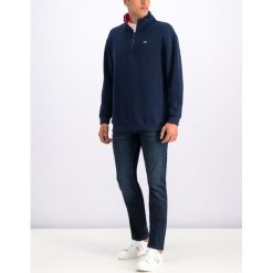 Polar Tommy Jeans Mock DM0DM07037. Niebieskie bluzy męskie Tommy Jeans, xxl, bez wzorów, z poliesteru, bez kołnierzyka, bez rękawów, bez kaptura. W wyprzedaży za 229,00 zł.
