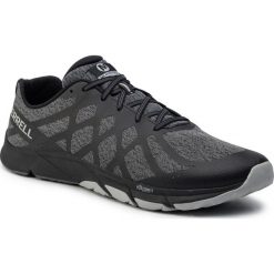 Buty MERRELL - Bare Access Flex 2 J48871 Black. Czarne buty sportowe męskie Merrell, z tworzywa sztucznego, bez zapięcia, do biegania. W wyprzedaży za 209,00 zł.