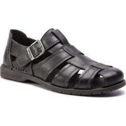 Sandały CAMEL ACTIVE - Kreta 410.12.10 Black. Czarne klapki męskie Camel Active, bez wzorów, ze skóry. W wyprzedaży za 299,00 zł.