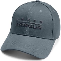 Under Armour Czapka z daszkiem Szary. Szare czapki męskie Under Armour, bez wzorów, z elastanu. Za 111,95 zł.