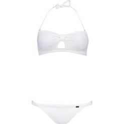 Stroje dwuczęściowe damskie: Bikini w kolorze białym