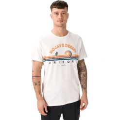 Jack & Jones Vintage Desert Koszulka Biały. Białe podkoszulki męskie Jack & Jones, s, z nadrukiem, z bawełny, z krótkim rękawem. Za 78,95 zł.