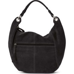 Torebka shopper skórzana bonprix czarny. Czarne torby damskie na zakupy bonprix, bez wzorów, ze skóry, eleganckie, bez dodatków. Za 219,99 zł.