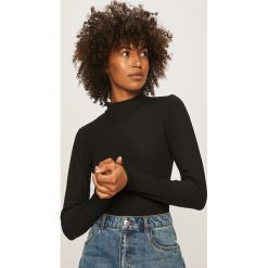 Tally Weijl - Longsleeve. Czarne bluzki damskie TALLY WEIJL, s, bez wzorów, z elastanu, casualowe, z golfem, z długim rękawem. W wyprzedaży za 49,90 zł.