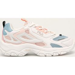 Fila - Buty Eletto Low. Białe buty sportowe damskie Fila, bez wzorów, z gumy, sportowe. Za 389,90 zł.