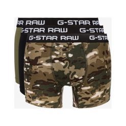 G-Star RAW 3-pack Bokserki Czarny Zielony. Czarne bokserki męskie G-Star RAW, bez wzorów, z elastanu. Za 188,95 zł.