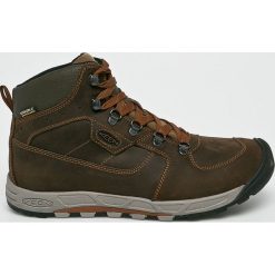 Keen - Buty Wetsward Leather. Pomarańczowe buty trekkingowe męskie marki Keen, ze skóry, na sznurówki, outdoorowe. W wyprzedaży za 399,90 zł.