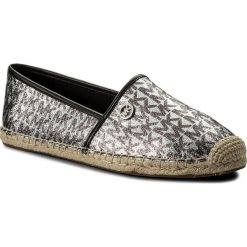Espadryle MICHAEL MICHAEL KORS - Kendrick Slip On 40S8KNFP2D Blk/Silver. Szare espadryle damskie MICHAEL Michael Kors, na co dzień, z aplikacjami, ze skóry ekologicznej, bez obcasa, na płaskiej podeszwie, bez zapięcia. W wyprzedaży za 289,00 zł.