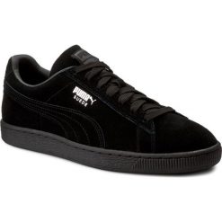 Sneakersy PUMA - Suede Classic+ 352634 77 Black/Dark Shadow. Czarne półbuty damskie Puma, bez wzorów, ze skóry, bez obcasa, bez zapięcia. Za 369,99 zł.