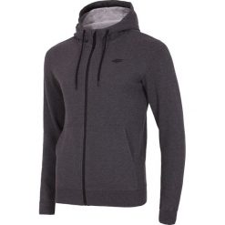 Bluzy męskie: Bluza męska BLM003 – ciemny szary melanż