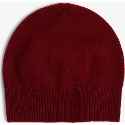 Apriori - Czapka damska, czerwony. Czerwone czapki damskie Apriori, bez wzorów, z kaszmiru. Za 179,95 zł.