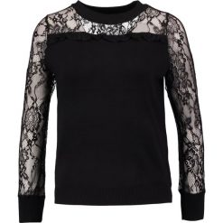 Swetry klasyczne damskie: Navy London ALLY Sweter black