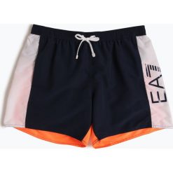 EA7 Emporio Armani - Męskie spodenki kąpielowe, pomarańczowy. Brązowe kąpielówki męskie marki EA7 Emporio Armani, m. Za 379,95 zł.