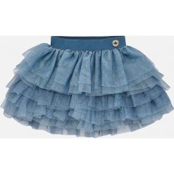 Mayoral - Spódnica dziecięca 74-98 cm. Żółte spódniczki dziewczęce Mayoral, bez wzorów, z bawełny, mini, rozkloszowane. Za 107,90 zł.