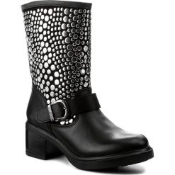 Botki GUESS - Zena FLZEN4 LEA11 BLACK. Czarne botki damskie skórzane Guess. W wyprzedaży za 459,00 zł.