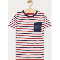 Pepe Jeans - T-shirt dziecięcy Arnold 128-176 cm. T-shirty chłopięce Pepe Jeans, z nadrukiem, z bawełny, bez rękawów. Za 139,90 zł.
