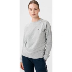 Tommy Hilfiger Bluza Szary. Szare bluzy damskie TOMMY HILFIGER, s, z haftami, z bawełny, bez rękawów, bez kaptura. Za 280,95 zł.