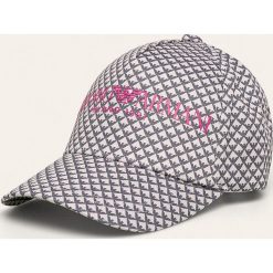 Emporio Armani - Czapka. Czapki damskie Emporio Armani, bez wzorów, z bawełny. Za 299,90 zł.