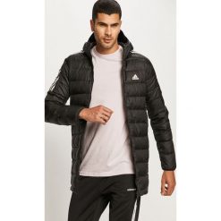 Adidas Performance - Kurtka puchowa. Czarne płaszcze męskie adidas Performance, s, bez wzorów, z poliesteru, długie, z kapturem. Za 499,90 zł.