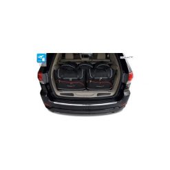 JEEP GRAND CHEROKEE, 2010- TORBY DO BAGAŻNIKA 5 SZT KJUST - 7021008. Czarne torby podróżne marki KJUST, bez wzorów, z kauczuku, klasyczne. Za 1299,00 zł.