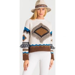 SWETER BAITA. Swetry damskie Weekend Max Mara, s, z aplikacjami, z wełny, bez rękawów, bez kaptura. Za 1209,00 zł.