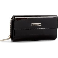 Duży Portfel Damski MONNARI - PUR1021-020 Black. Czarne portfele damskie Monnari, z lakierowanej skóry. W wyprzedaży za 149,00 zł.