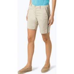 Marc O'Polo - Spodenki damskie, beżowy. Brązowe szorty damskie Marc O'Polo, w paski, z bawełny. Za 279,95 zł.