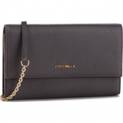 Torebka COCCINELLE - CW5 Metallic Soft E2 CW5 11 07 01 Fume Y28. Szare torebki klasyczne damskie marki Coccinelle, ze skóry. Za 749,90 zł.
