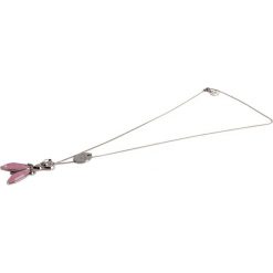 Naszyjnik PATRIZIA PEPE - BV3577/AF45-R642 Space Rose. Szare naszyjniki męskie Patrizia Pepe, metalowe. W wyprzedaży za 279,00 zł.
