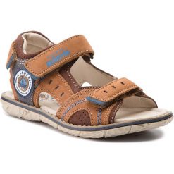 Sandały LASOCKI KIDS - CI12-BOSTON-01 Brązowy. Pomarańczowe sandały chłopięce Lasocki Kids, ze skóry, bez zapięcia. Za 89,99 zł.