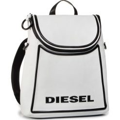 Plecak DIESEL - X06583 P3194 H1527 White/Black. Białe torby męskie skórzane Diesel, bez wzorów, ze skóry, sportowe. W wyprzedaży za 1109,00 zł.