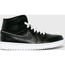 Jordan - Buty Air Jordan 1 Mid SE. Czarne buty sportowe męskie Jordan, ze skóry, na sznurówki. W wyprzedaży za 439,90 zł.