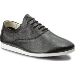 Półbuty FLY LONDON - Yenefly P144214000 Mousse Black. Czarne półbuty damskie skórzane marki Fly London, na płaskiej podeszwie. W wyprzedaży za 299,00 zł.