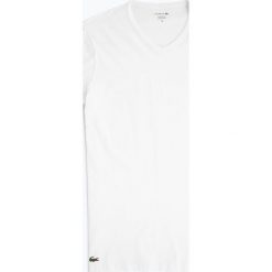 Lacoste - T-shirty męskie pakowane po 2 szt., biały. Białe t-shirty męskie Lacoste, s, bez wzorów, bez kołnierzyka. Za 129,95 zł.