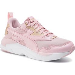 Sneakersy PUMA - X-Ray Lite Metallic 374737 02 Peachskin/Peachskin/Gold. Różowe półbuty damskie Puma, ze skóry ekologicznej. Za 289,99 zł.