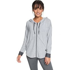 ROXY Damska bluza z kapturem Storm y Love rs Heritage Heather Fleece Heritage Heather ERJFT03829-SGRH (ro. Brązowe bluzy sportowe damskie Roxy, bez wzorów, bez rękawów, z kapturem. W wyprzedaży za 179,00 zł.