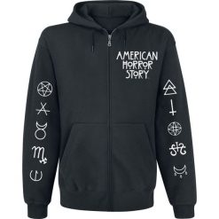 Bluzy męskie: American Horror Story Normal People Bluza z kapturem rozpinana czarny