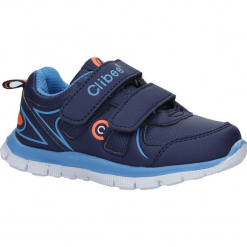 Granatowe buty sportowe na rzepy Casu F-706. Szare buciki niemowlęce Casu, na rzepy. Za 59,99 zł.