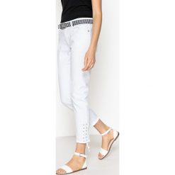 Dżinsy skinny. Szare rurki damskie marki La Redoute Collections, z standardowym stanem. Za 161,66 zł.