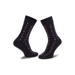 LASOCKI 082 VA003 38-40. Niebieskie skarpetki męskie Lasocki, bez wzorów, z bawełny. Za 9,99 zł.