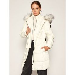 Kurtka puchowa DKNY DL0MP132. Czarne kurtki damskie DKNY, xl, bez wzorów, z puchu, bez kaptura. Za 1579,00 zł.