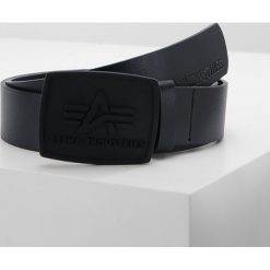 Paski męskie: Alpha Industries ALL BLACK BELT Pasek black