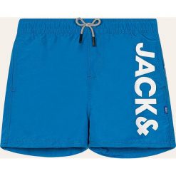 Jack & Jones - Szorty kąpielowe dziecięce 128-176 cm. Pomarańczowe spodenki chłopięce Jack & Jones, z nadrukiem, z poliesteru. Za 89,90 zł.
